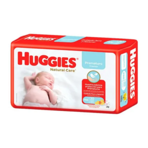 PAÑAL HUGGIES SUPREME CARE TALLE PREMATURO  x 30u.