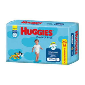 PAÑAL HUGGIES PROTECT PLUS TALLE XG x 52u.