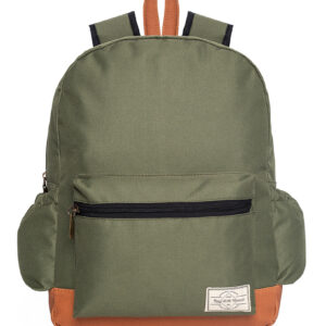 MOCHILA GABARDINA VERDE MILITAR HAPPY LITTLE MOMENTS