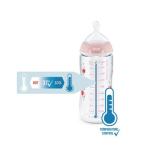 MAMADERA FC+ 300ML TEMPERATURAROSADA JIRAFA