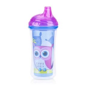 NUBY VASO BUHO Y BALLENA AZUL 240ML