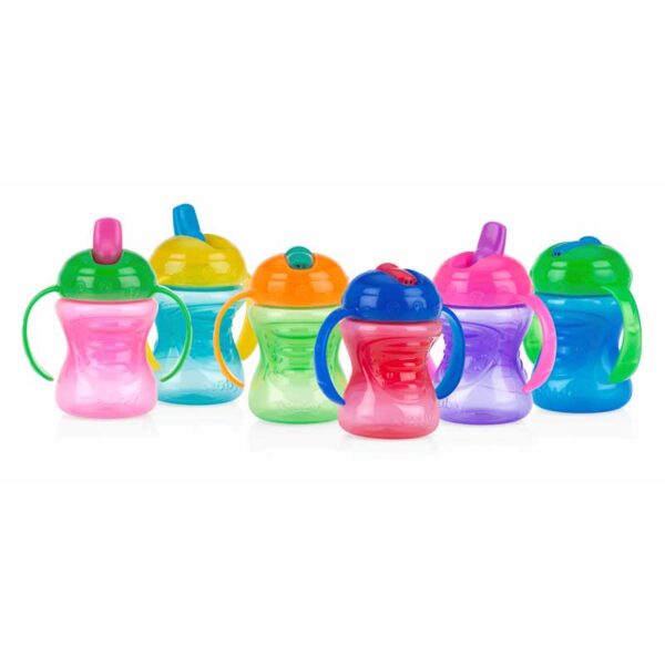 NUBY VASO CON MANIJA Y BOQUILLA