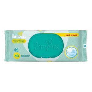 TOALLITAS HUMEDAS RECIEN NACIDO NATURAL x 48u. PAMPERS