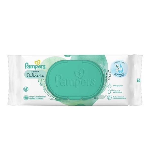 TOALLITAS HUMEDAS LIMPIEZA DELICADA x 48u. PAMPERS