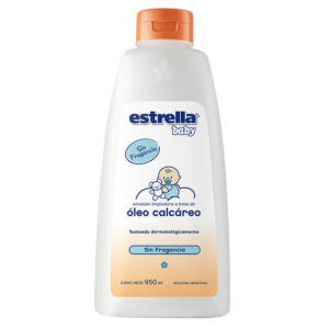 OLEO CALCAREO SIN FRAGANCIA CON EXTRACTO DE ALGODON x 950ML ESTRELLA