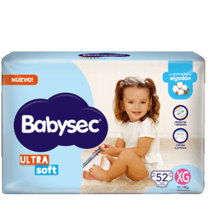 PAÑAL BABYSEC ULTRASEC TALLE XG x 52u.