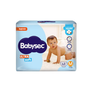 PAÑAL BABYSEC ULTRASEC TALLE M x 68u.