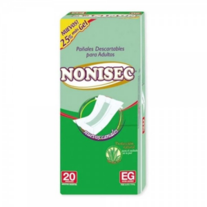 PAÑAL ADULTO NONISEC EG x 20u.