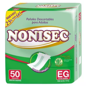 PAÑAL ADULTO NONISEC EG x 50u.