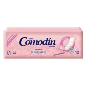 APOSITO POST PARTO COMODIN x 10u.