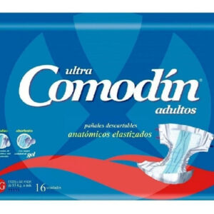 PAÑAL ADULTO COMODIN ANATOMICO EG x 16u.