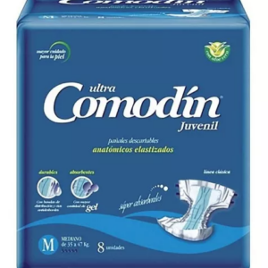 PAÑAL ADULTO COMODIN ANATOMICO M x 8u.