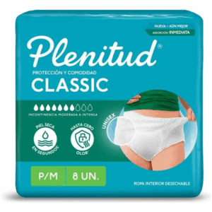 ROPA INTERIOR PANTS CLASSIC P/M x 8u. PLENITUD
