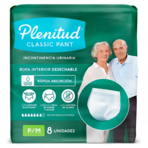 PLENITUD PANTS CLASSIC P/M x 8u.
