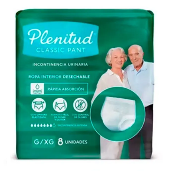 PLENITUD PANTS CLASSIC G/XG x 8u.