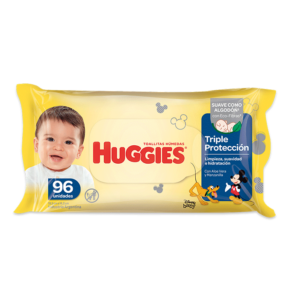 TOALLITAS HUMEDAS TRIPLE PROTECCION x 96u. HUGGIES