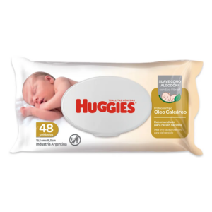 TOALLITAS HUMEDAS OLEO CALCAREO x 48u. HUGGIES