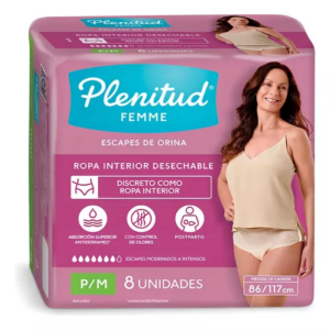 PLENITUD FEMME PANTS P/M x 8u.