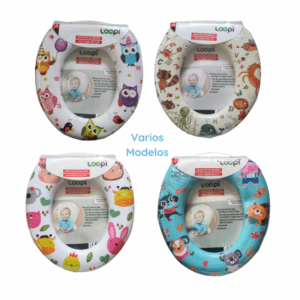ADAPTADOR DE INODORO ACOLCHONADO CON CLIP LOVE