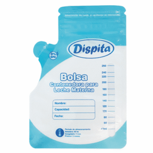 BOLSAS CONTENEDORAS DE LECHE MATERNA 250ML x 15 UN.