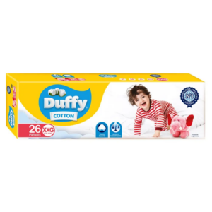 PAÑAL DUFFY COTTON HIPER PACK TALLE XXG x 26u.