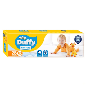 PAÑAL DUFFY COTTON HIPER PACK TALLE XG x 28u.