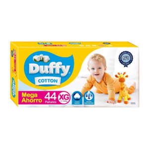 PAÑAL DUFFY COTTON MEGA AHORRO TALLE XG x 44u.