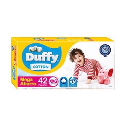 PAÑAL DUFFY COTTON MEGA AHORRO TALLE XXG x 42u.