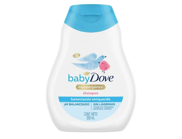 SHAMPOO HUMECTACION ENRIQUECIDA 200ML BABY DOVE