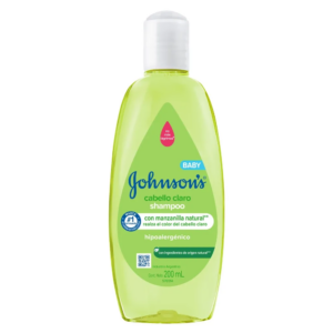 SHAMPOO CABELLOS CLAROS CON MANZANILLA 200ML JOHNSONS