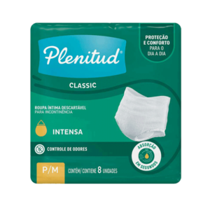 ROPA INTERIOR PLENITUD CLASSSIC P/M x 8u.