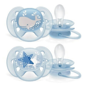 AVENT SCF223/03 CHUPETE ULTRASOFT DECORADO X2 (6-18M) NENE