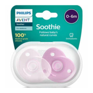 AVENT CHUPETE 099/22 SOOTHIE X2 NENA 0-6M