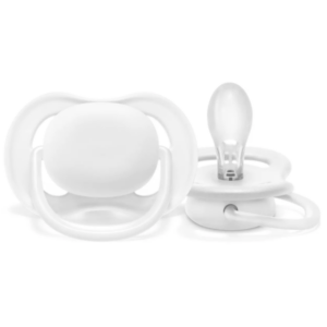 AVENT SCF081/14 CHUPETE ULTRA AIR HAPPY X1 (6-18M) BLANCO