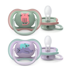AVENT SCF085/18 CHUPETE ULTRA AIR ANIMALES X2 (6-18) NENA