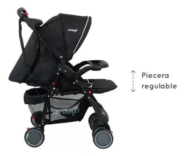 COCHECITO CUNA BEBE TRAVEL SYSTEM AVANTI CON HUEVITO NEGRO - Imagen 6