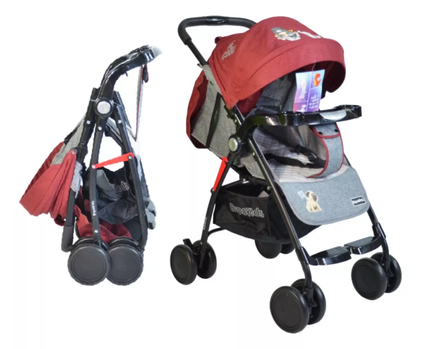 COCHECITO DE PASEO BIPOKIDS CON CALCO DE PERROS