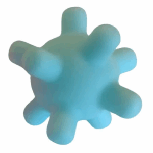 PELOTAS ESTIMULACION SENSORIAL TEXTURADA BABY CLUB X1 UNIDAD