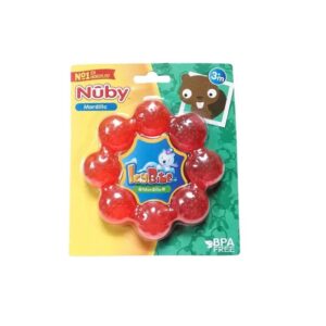 NUBY MORDILLO REDONDO CON GEL PARA 3M+