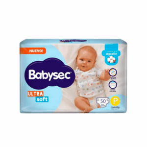PAÑAL BABYSEC ULTRASEC TALLE P x 50u.