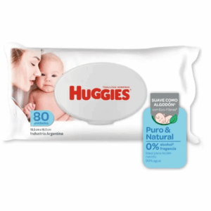 TOALLITAS HUMEDAS RECIEN NACIDO x 80u. HUGGIES