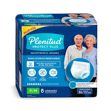 ROPA INTERIOR PANTS PROTECT PLUS P/M x 8u. PLENITUD