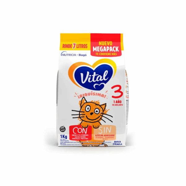 LECHE VITAL 3 POUCH 1KG