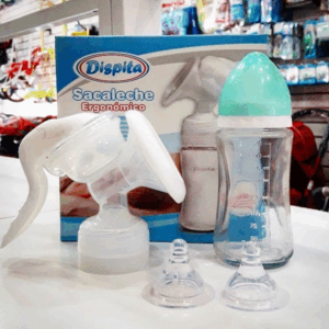 SACALECHE ERGONOMICO DE VIDRIO