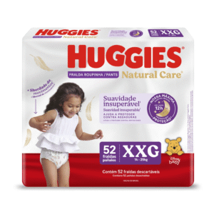 PAÑAL HUGGIES PANTS NATURAL CARE TALLE XXG x 52u.