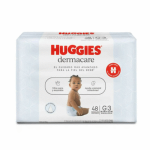PAÑAL HUGGIES DERMACARE TALLE G x 48u.