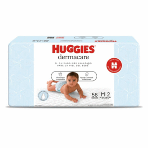 PAÑAL HUGGIES DERMACARE TALLE M x 58u.