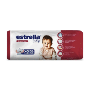 PAÑAL ESTRELLA PREMIUM TALLE XG x 36u.