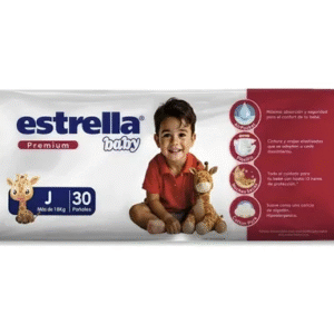 PAÑAL ESTRELLA PREMIUM TALLE J x 30u.