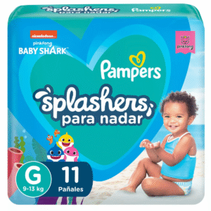 PAÑAL PAMPERS SPLASHERS PARA AGUA: PLAYA Y PISCINA G x 11u.
